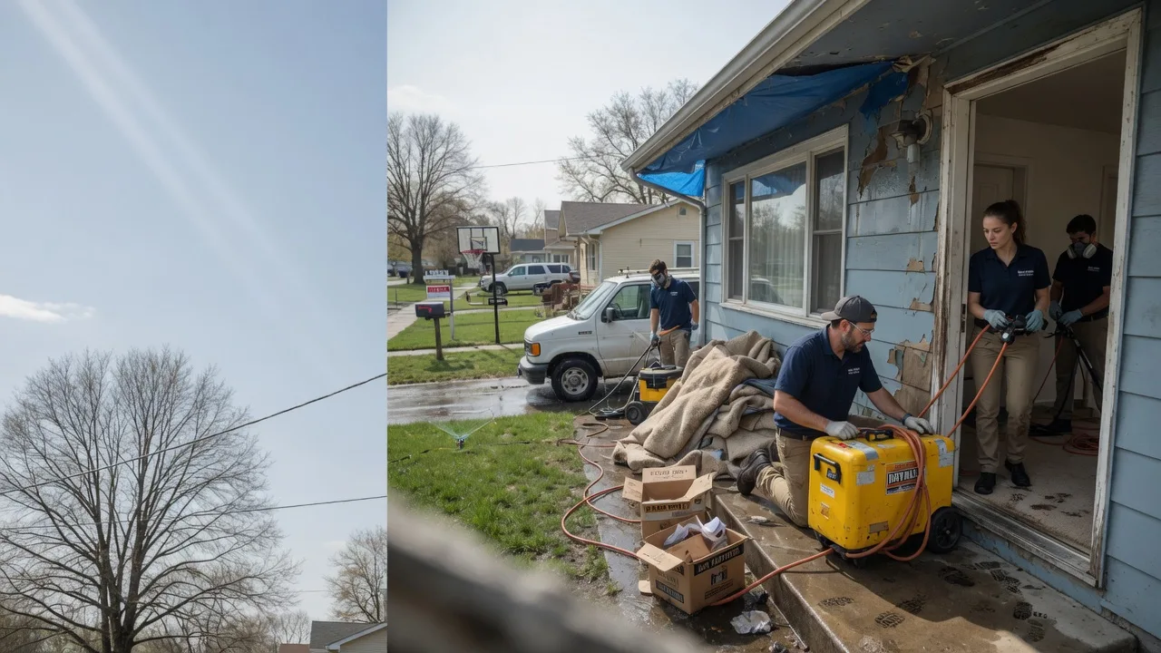 Basement Flood Cleanup in Goltry, OK near me
